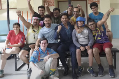 Shah Rukh Khan Surprises 'Sitaare Zameen Par' Cast With a Heartfelt Visit After Aamir Khan’s Persistent Invite