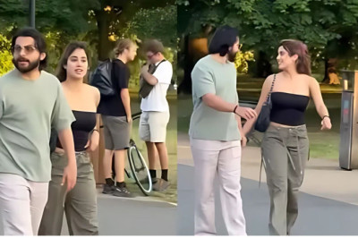 Janhvi Kapoor &amp; Shikhar Pahariya’s London Stroll Sparks Romance Buzz Online